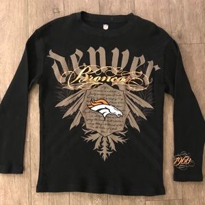 Denver Broncos Long Sleeve Sweater Unisex Large